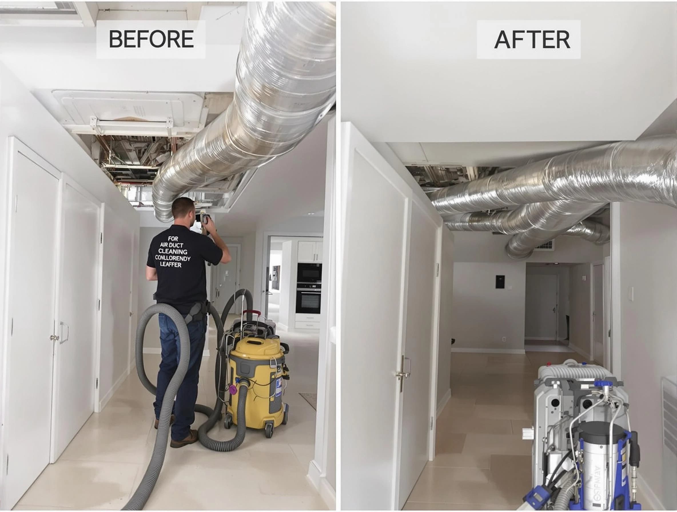 Ashland City Air Duct Cleaning professional performing thorough air duct cleaning in Ashland City