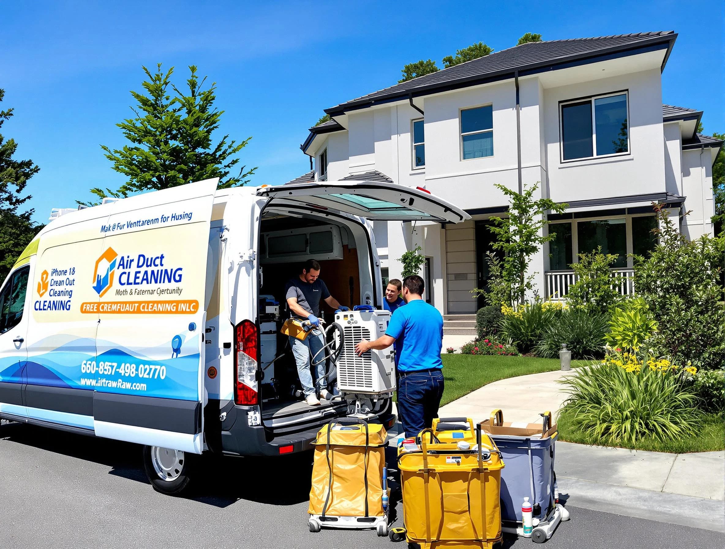 Ashland City Air Duct Cleaning technician performing professional air duct cleaning in Ashland City