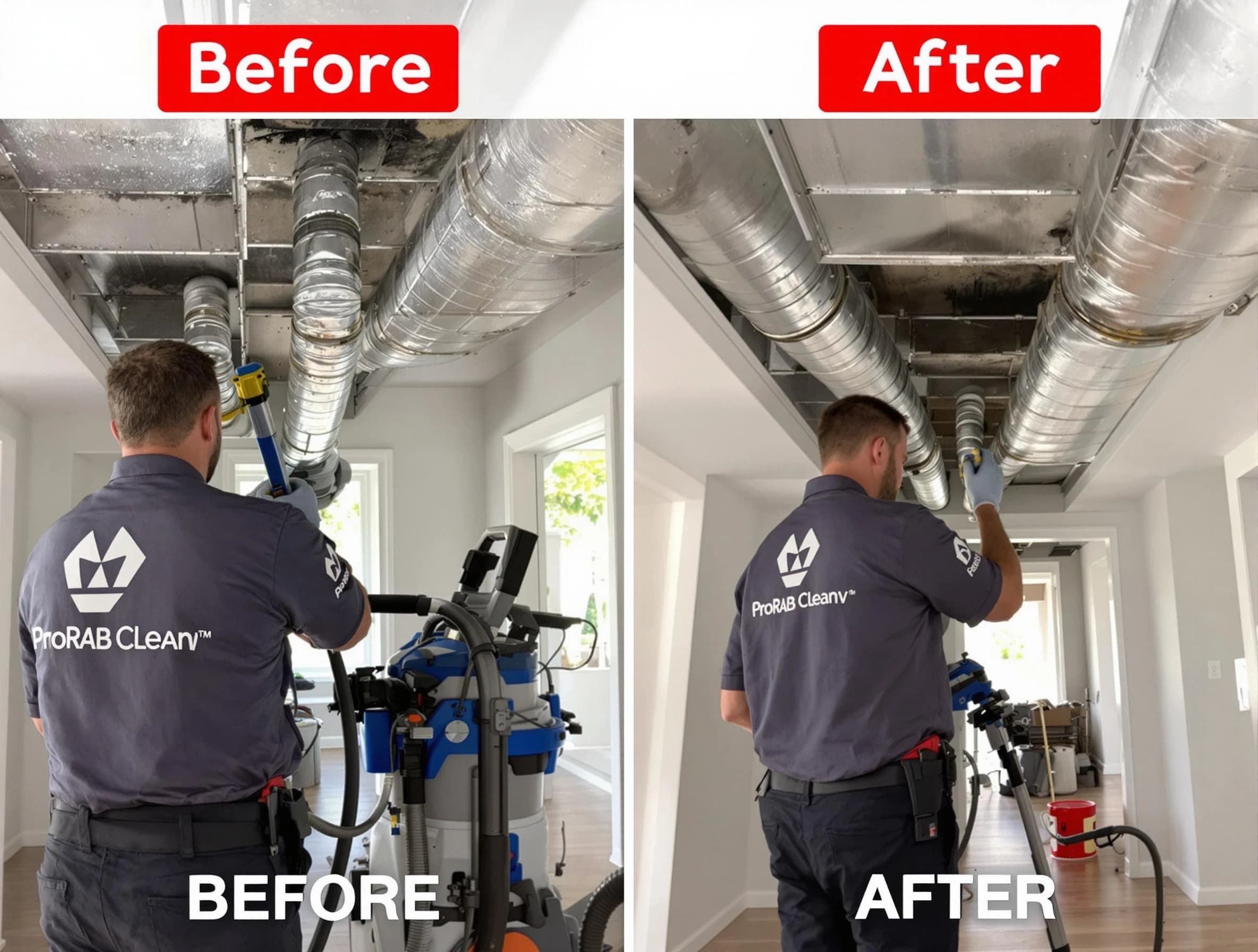 Ashland City Air Duct Cleaning expert performing thorough residential duct cleaning in a Ashland City home