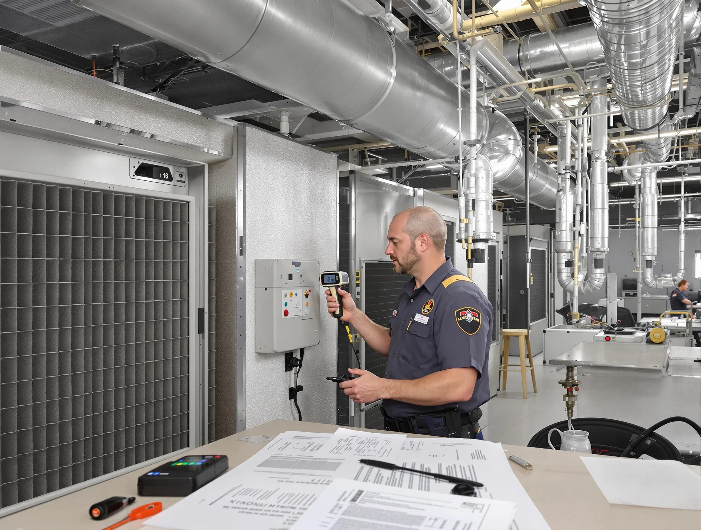 Professional filter system inspection by Ashland City Air Duct Cleaning in Ashland City