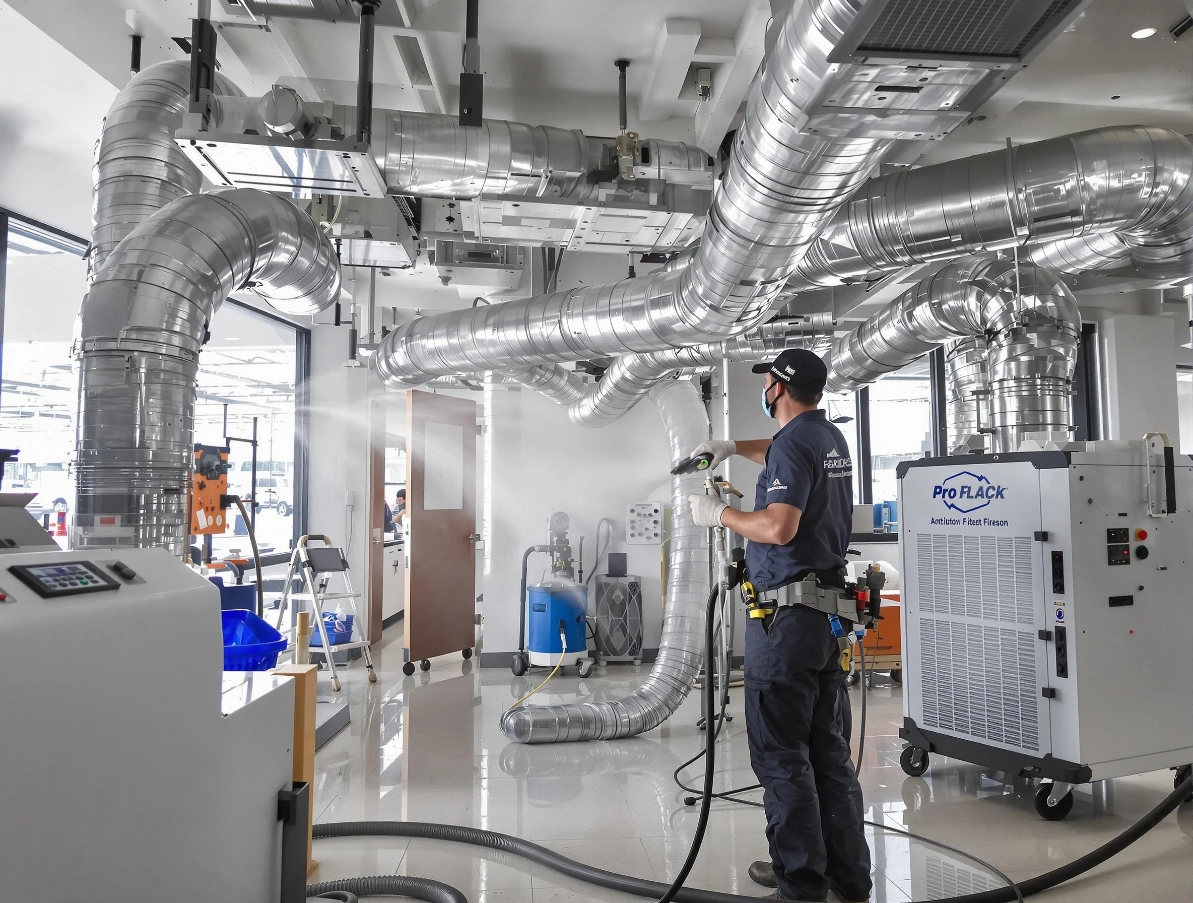 Negative Pressure Air Duct Cleaning in Ashland City